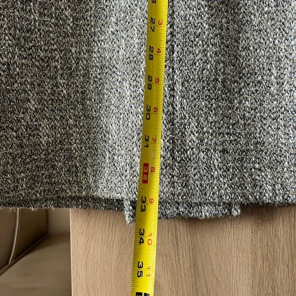 Maje - Silver Tweed Mini Dress - Size 38 (US 6) - Picture 6 of 10